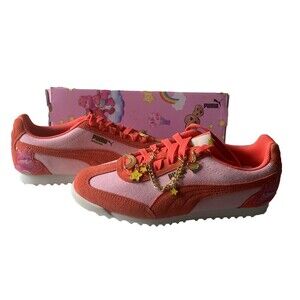 WOMENS PUMA ARIZONA CARE BEARS X SESAME STREET ELMO PINK ATHLETIC CASUAL  SHOES